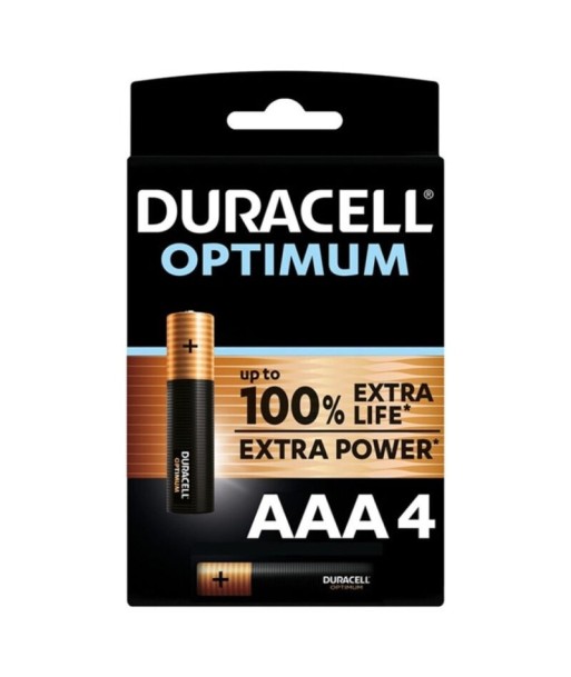 DURACELL - OPTIMUM 200 PILA ALCALINA AAA LR03 BLISTER4