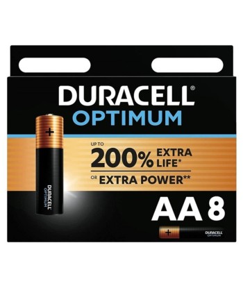 DURACELL - OPTIMUM 200 PILA ALCALINA AA LR6 BLISTER8