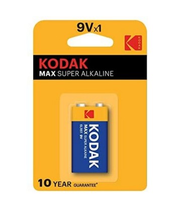 KODAK - MAX PILA ALCALINA 9V LR61 BLISTER