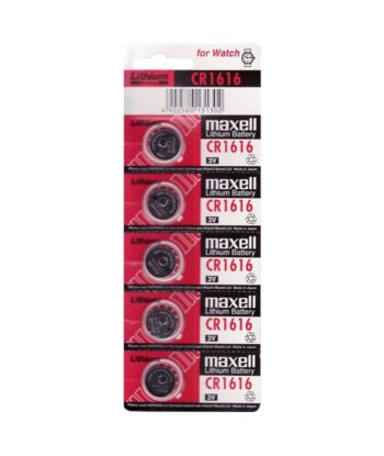 MAXELL - PILA BOTON LITIO CR1616 3V BLISTER5