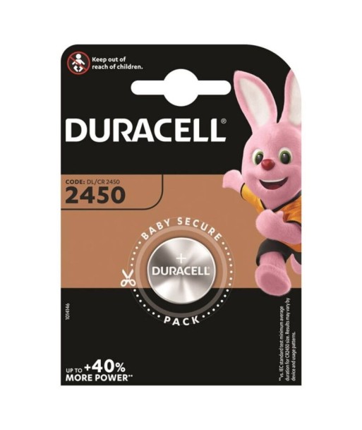DURACELL - PILA BOTON LITIO CR2450 3V BLISTER1