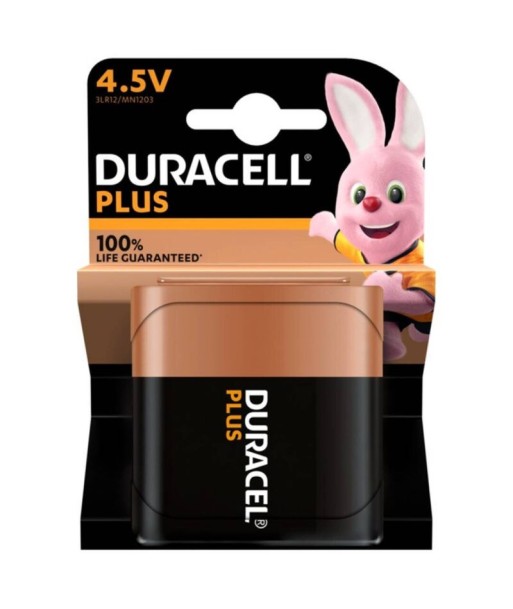 DURACELL - PLUS POWER 100 PILA ALCALINA 4,5V 3LR12 BLISTER1
