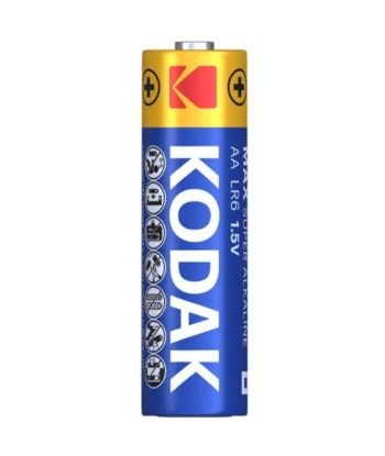 KODAK - MAX PILA ALCALINA AA LR6 PACK20 PILAS