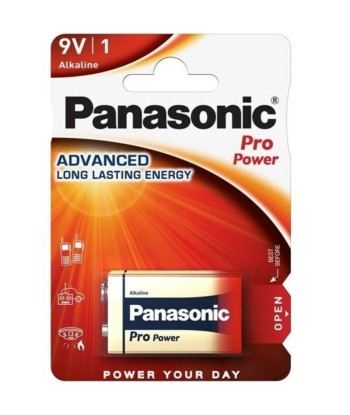 PANASONIC - PRO POWER PILA ALCALINA 9V LR61 BLISTER1