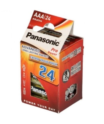 PANASONIC - PRO POWER PILA ALCALINA AAA LR03 PACK24