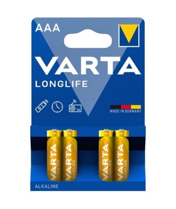 VARTA - LONGLIFE PILA ALCALINA AAA LR03 BLISTER4