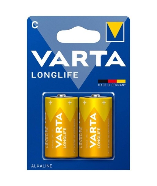 VARTA - LONGLIFE PILA ALCALINA C LR14 BLISTER2