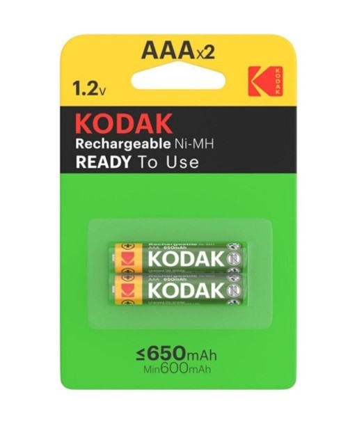 KODAK - PILA RECARGABLE HR03 AAA 650mAh BLISTER2