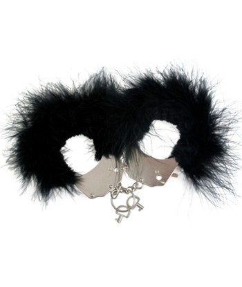 ADRIEN LASTIC - ESPOSAS METAL CON PLUMAS NEGRO