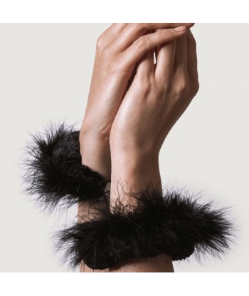ADRIEN LASTIC - ESPOSAS METAL CON PLUMAS NEGRO