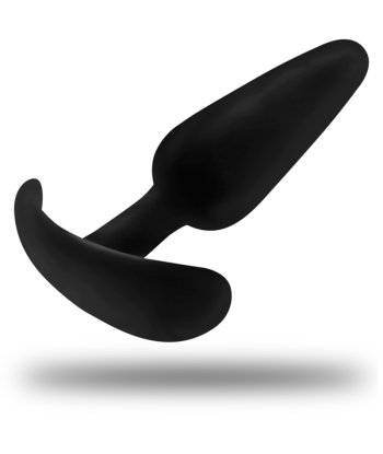 BLACKandSILVER - KAEL PLUG ANAL SILICONA CON ASA MEDIANO