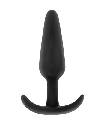 BLACKandSILVER - KAEL PLUG ANAL SILICONA CON ASA MEDIANO