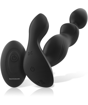 BLACKandSILVER - CORA PLUG PROSTÁTICO SILICONA CONTROL REMOTO
