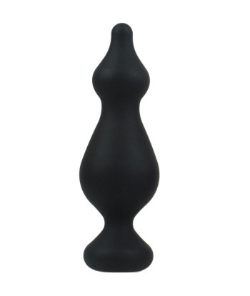 ADRIEN LASTIC - AMUSE PLUG ANAL SILICONA NEGRO TALLA L