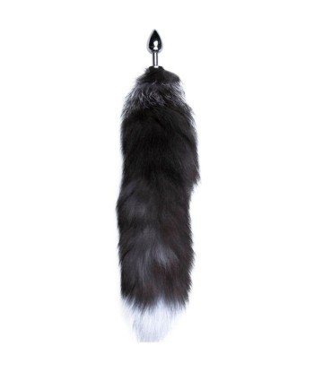 ALIVE - ANAL PLEASURE PLUG METAL COLA DE ZORRO TALLA L