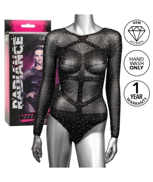 CALEXOTICS - RADIANCE BODY DE MANGA LARGA PEDRERÍA