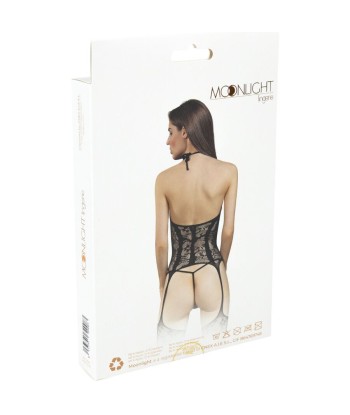 MOONLIGHT - MODELO 8 BODYSTOCKING NEGRO TALLA ÚNICA