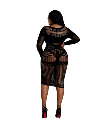 MOONLIGHT - MODELO 3 VESTIDO NEGRO TALLA ÚNICA - PLUS SIZE