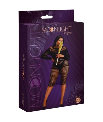 MOONLIGHT - MODELO 3 VESTIDO NEGRO TALLA ÚNICA - PLUS SIZE