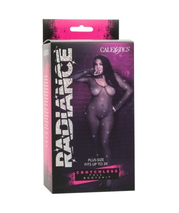 CALEXOTICS - RADIANCE BODY ENTERO PEDRERÍA SIN ENTREPIERNA TALLA GRANDE
