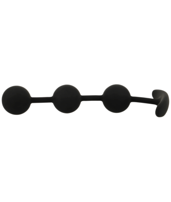 BLACKandSILVER - HARRY ROSARIO ANAL 3 ESFERAS SILICONA 14 CM