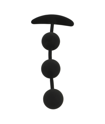 BLACKandSILVER - HARRY ROSARIO ANAL 3 ESFERAS SILICONA 14 CM