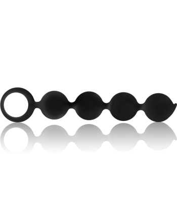 BLACKandSILVER - LENNON ROSARIO ANAL 4 ESFERAS SILICONA 15 CM