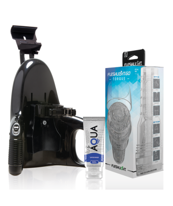 FLESHLIGHT - GO MASTURBADOR TORQUE ICE UNIVERSAL LAUNCH LUBRICANTE AQUA QUALITY 50 ML