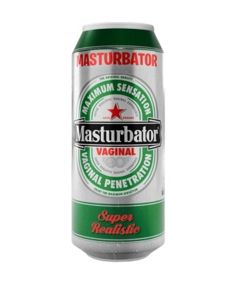 ALIVE - MASTURBADOR MASCULINO VAGINA LATA CERVEZA