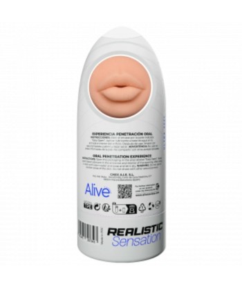 ALIVE - FLEX MASTURBADOR MASCULINO BOCA TALLA M