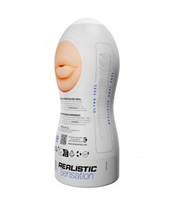 ALIVE - MAXI FLEX MASTURBADOR MASCULINO BOCA TALLA L