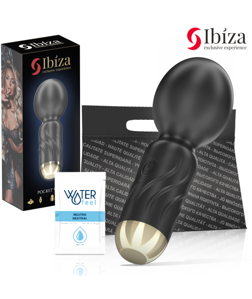 IBIZA - VIBRADOR MASAJEADOR WAND DE BOLSILLO IBIZA - VIBRADOR MASAJEADOR WAND DE BOLSILLO