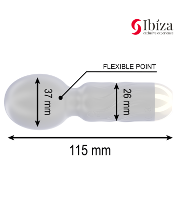 IBIZA - VIBRADOR MASAJEADOR WAND DE BOLSILLO