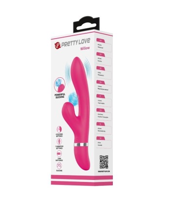 PRETTY LOVE - WILLOW VIBRADOR Y ONDAS ESTIMULADORAS RABBIT