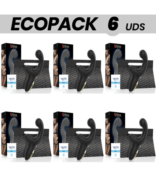 ECOPACK 6 UDS - IBIZA VIBRADOR ONDAS ESTIMULADORAS WAVE
