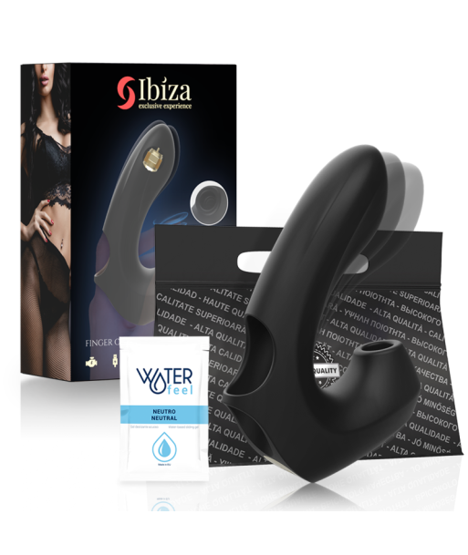 IBIZA - POTENTE DEDAL VIBRADOR Y ONDAS ESTIMULADORAS CLÍTORIS IBIZA - POTENTE DEDAL VIBRADOR Y ONDAS ESTIMULADORAS CLÍTORIS
