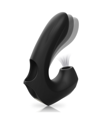 IBIZA - POTENTE DEDAL VIBRADOR Y ONDAS ESTIMULADORAS CLÍTORIS