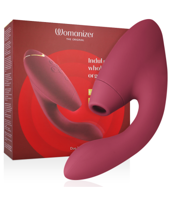 WOMANIZER - DUO 2 ESTIMULADOR BURDEOS
