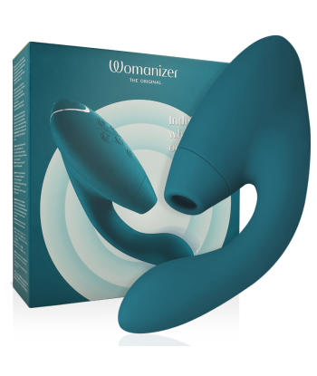 WOMANIZER - DUO 2 ESTIMULADOR AZUL PETRÓLEO
