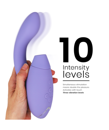 WOMANIZER - DUO 2 ESTIMULADOR LILA