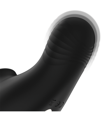 RITHUAL - SHUSHU PRO POCKET ESTIMULADOR CLITORIS 2 POTENTES MOTORES AZABACHE
