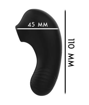 RITHUAL - SHUSHU PRO POCKET ESTIMULADOR CLITORIS 2 POTENTES MOTORES AZABACHE