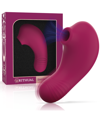 RITHUAL - SHUSHU PRO POCKET ESTIMULADOR CLITORIS 2 POTENTES MOTORES ORQUIDEA