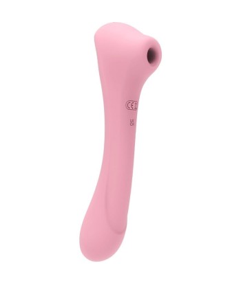 FEMINTIMATE - DAISY MASSAGER ONDAS ESTIMULADORAS Y VIBRADOR ROSA