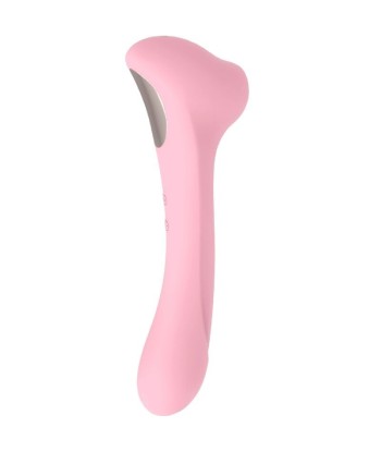 FEMINTIMATE - DAISY MASSAGER ONDAS ESTIMULADORAS Y VIBRADOR ROSA