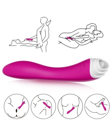 ARMONY - FAIRYLAND ESTIMULADOR CON LENGUA CLITORIS and VIBRADOR VIOLETA
