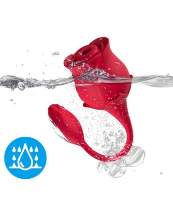 ARMONY - ROSA ONDAS ESTIMULADORAS DE CLÍTORIS and VIBRADOR 10 MODOS ROJO