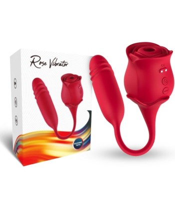 ARMONY - ROSEKNIGTH ONDAS ESTIMULADORAS CLÍTORIS and VIBRADOR ROJO