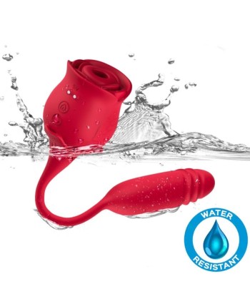 ARMONY - ROSEKNIGTH ONDAS ESTIMULADORAS CLÍTORIS and VIBRADOR ROJO