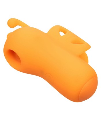 CALEXOTICS - NEON VIBES THE BUZZING VIBE ESTIMULADOR DE DEDO 10 VIBRACIONES NARANJA